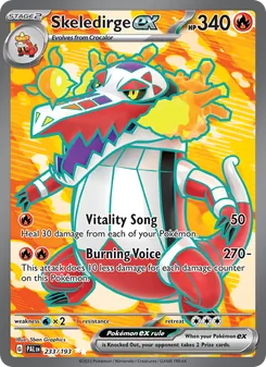 Skeledirge ex (Paldea Evolved #233)