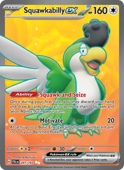 Squawkabilly ex (Paldea Evolved #247)