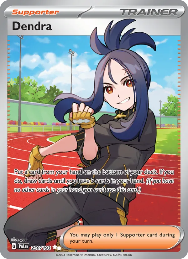 Dendra — Paldea Evolved #250 (Pokémon TCG card)