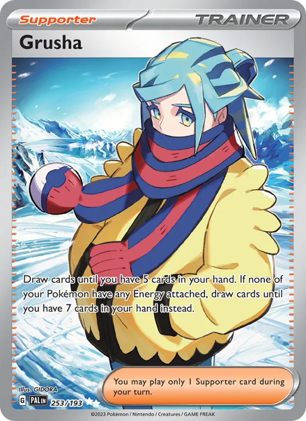 Grusha — Paldea Evolved #253 (Pokémon TCG card)