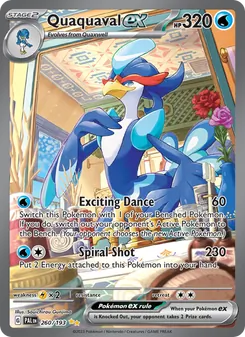 Quaquaval ex (Paldea Evolved #260)