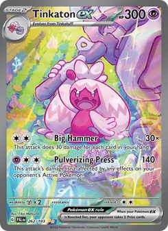 Tinkaton ex (Paldea Evolved #262)
