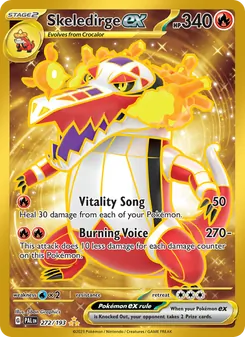 Skeledirge ex (Paldea Evolved #272)