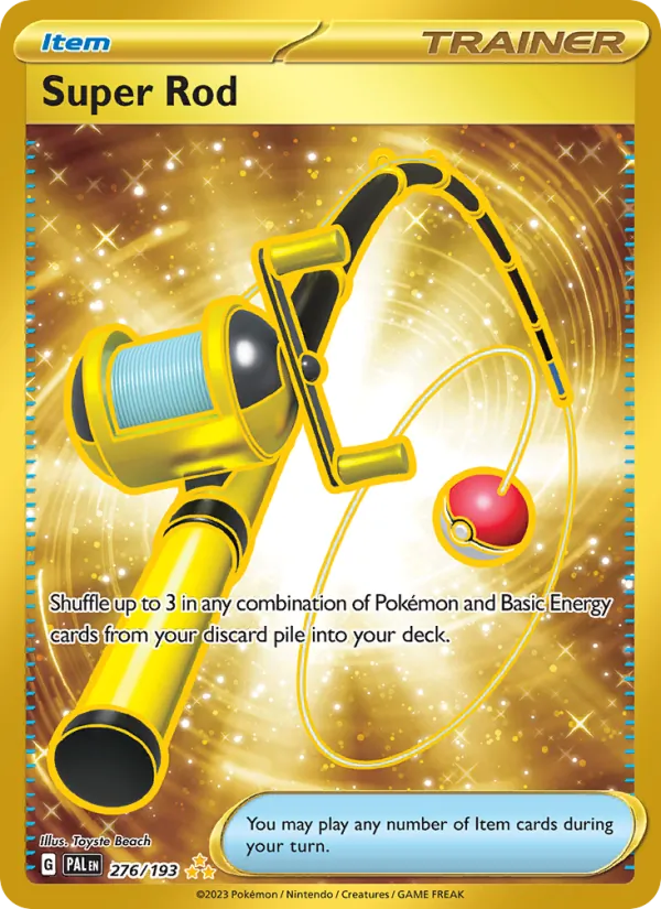 Super Rod — Paldea Evolved #276 (Pokémon TCG card)