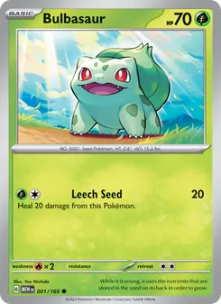 Bulbasaur (151 #001)