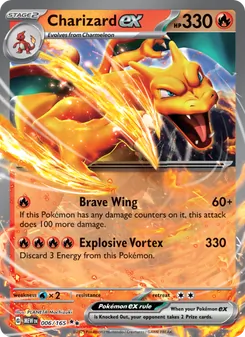 Charizard ex (151 #006)
