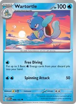 Wartortle (151 #008)