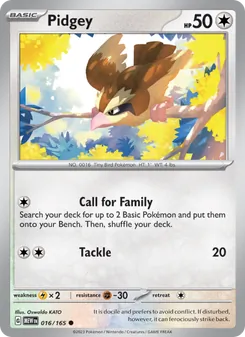 Pidgey (151 #016)