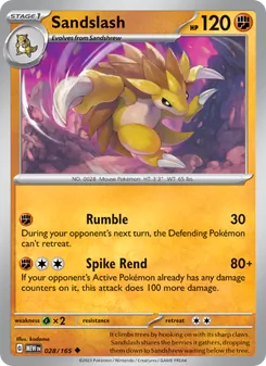 Sandslash (151 #028)