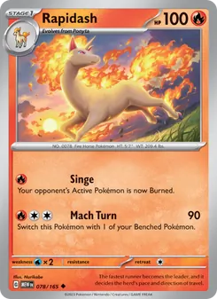 Rapidash (151 #078)