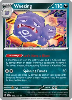 Weezing (151 #110)
