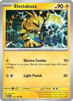 Electabuzz (151 #125)