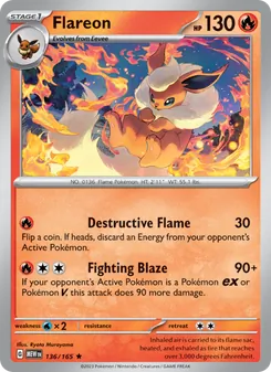 Flareon (151 #136)