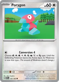 Porygon (151 #137)