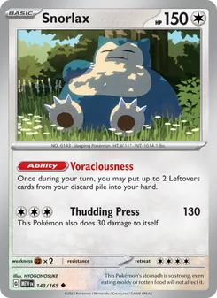 Snorlax (151 #143)