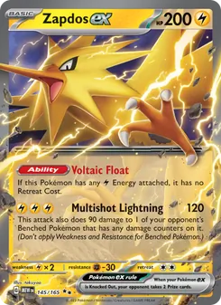 Zapdos ex (151 #145)