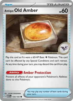 Antique Old Amber (151 #154)