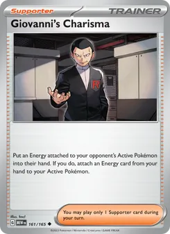 Giovanni's Charisma (151 #161)