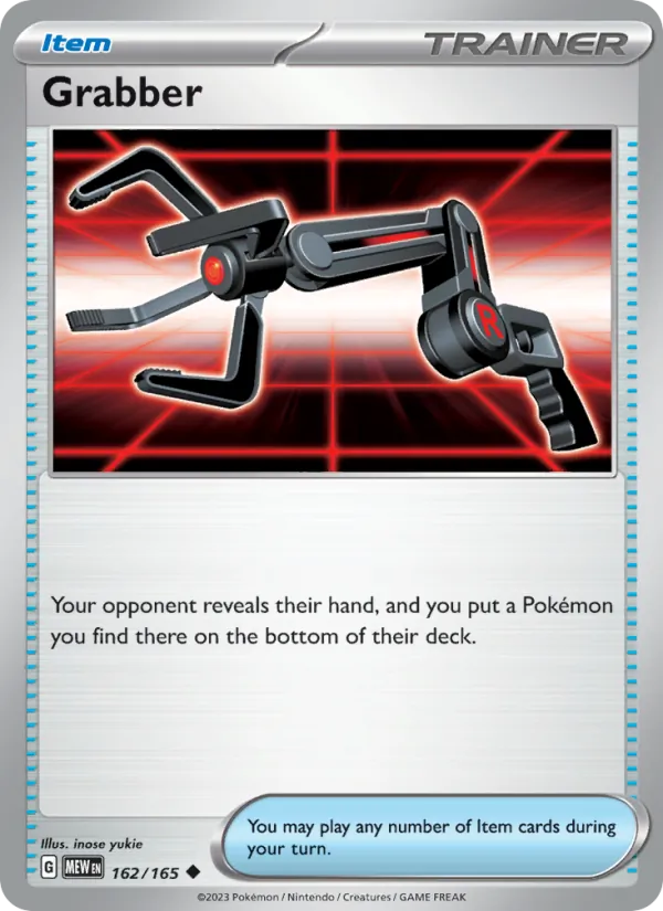Grabber — 151 #162 (Pokémon TCG card)