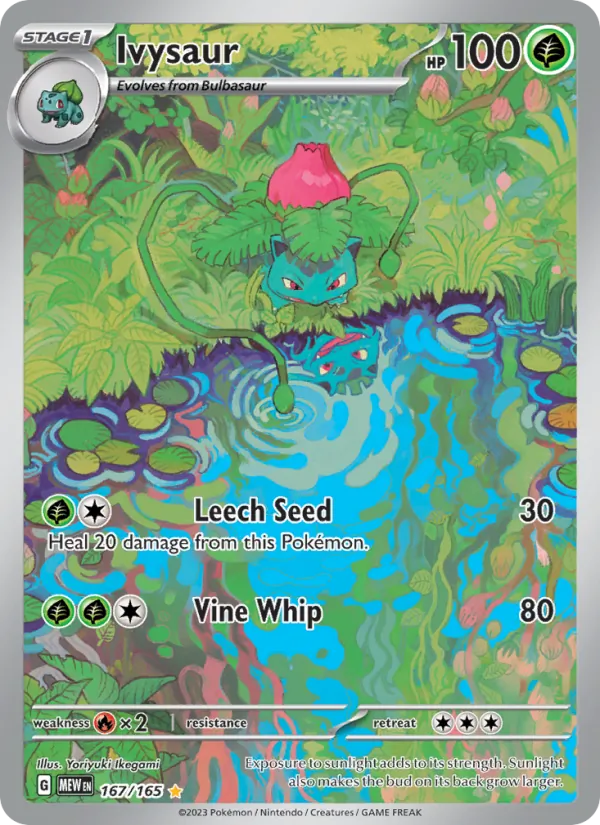 Ivysaur — 151 #167 (Pokémon TCG card)