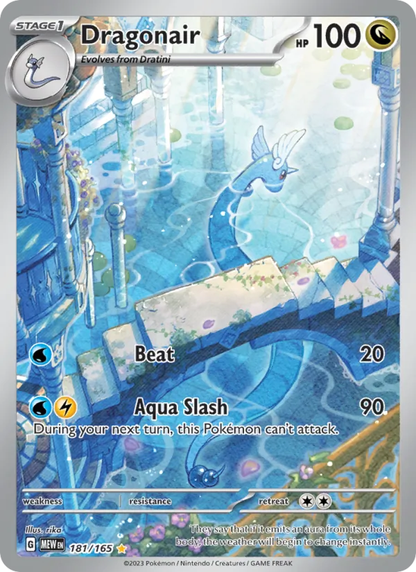 Dragonair — 151 #181 (Pokémon TCG card)