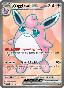 Wigglytuff ex (151 #187)