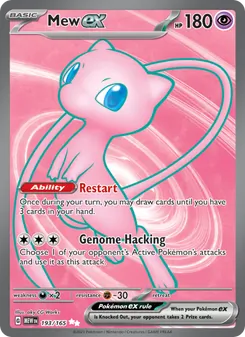 Mew ex (151 #193)