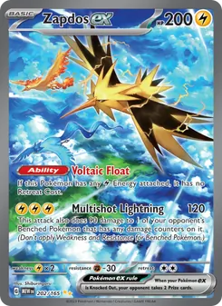 Zapdos ex (151 #202)
