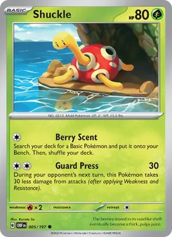 Shuckle (Obsidian Flames #005)