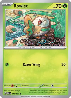 Rowlet (Obsidian Flames #013)