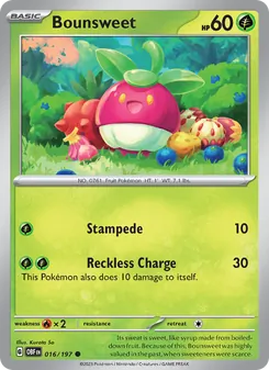 Bounsweet (Obsidian Flames #016)
