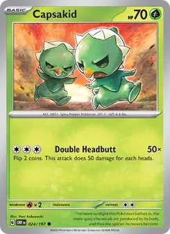 Capsakid (Obsidian Flames #024)