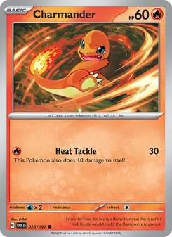 Charmander (Obsidian Flames #026)