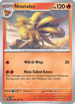 Ninetales (Obsidian Flames #029)