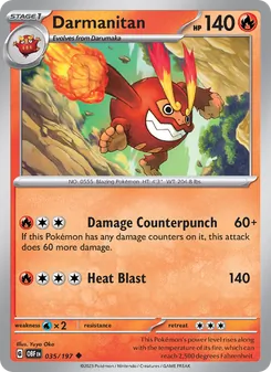 Darmanitan (Obsidian Flames #035)