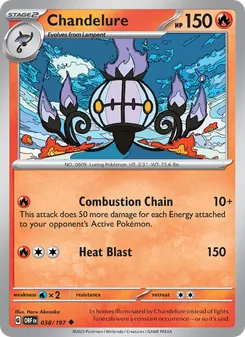 Chandelure (Obsidian Flames #038)