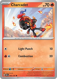 Charcadet (Obsidian Flames #043)