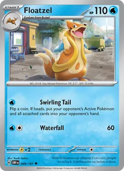 Floatzel (Obsidian Flames #049)