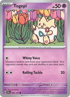 Togepi (Obsidian Flames #083)