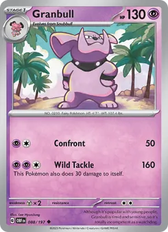 Granbull (Obsidian Flames #088)