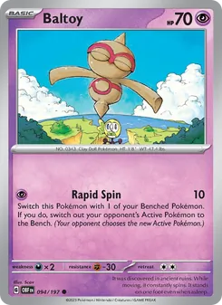 Baltoy (Obsidian Flames #094)