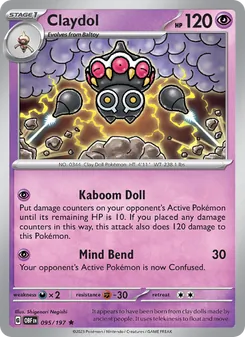 Claydol (Obsidian Flames #095)