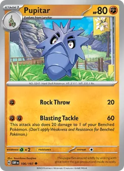 Pupitar (Obsidian Flames #106)