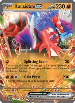 Koraidon ex (Obsidian Flames #124)
