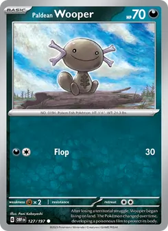 Paldean Wooper (Obsidian Flames #127)
