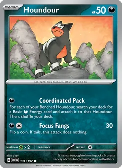 Houndour (Obsidian Flames #131)
