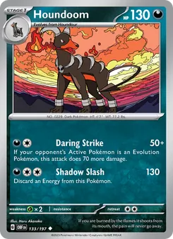 Houndoom (Obsidian Flames #133)