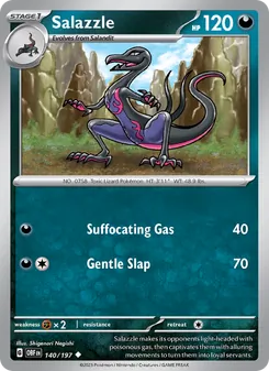 Salazzle (Obsidian Flames #140)