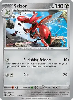 Scizor (Obsidian Flames #141)