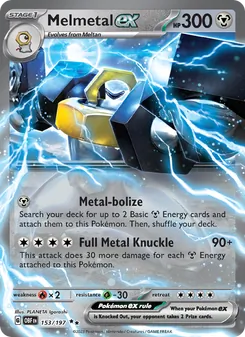 Melmetal ex (Obsidian Flames #153)